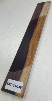 Fretboard Mexican Rosewood / Katalox 515x70x10mm Unique Piece #049